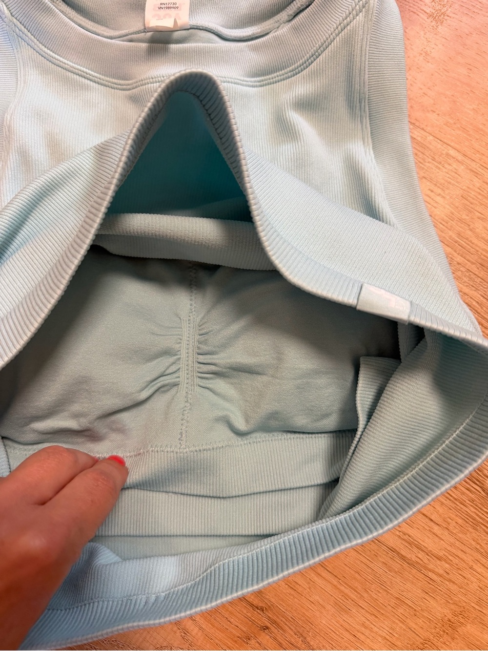 JoyLab Ribbed Crop Tank - Picture 5 of 6